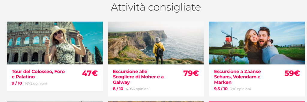 travelfeliz attività consigliate civitatis